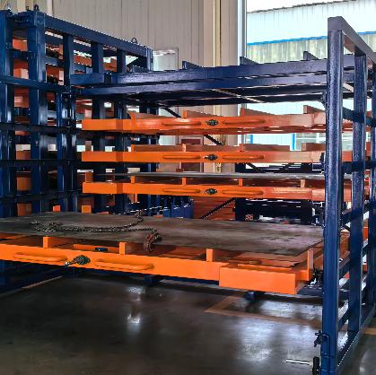 Electric Sheet Metal Warehouse Rack – CE Certified Storage for Industrial Facilities