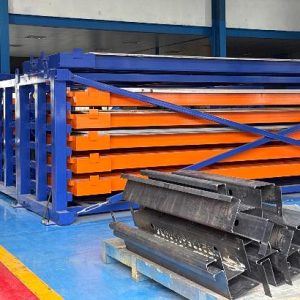 Electric Telescopic Sheet Material Storage Rack – Maximizing Warehouse Productivity