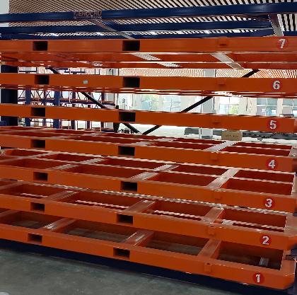 Electric Telescopic Sheet Material Storage Rack – Maximizing Warehouse Productivity