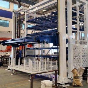 Heavy-Duty Automated Sheet Metal Storage Systems for High-Throughput Fabrication