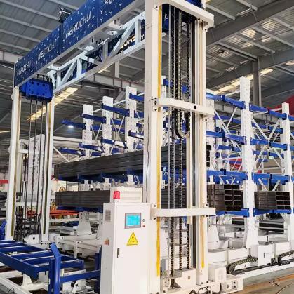 Automated Pipe and Metal Bar Storage System – High-Density Vertical Solutions for Long Materials
