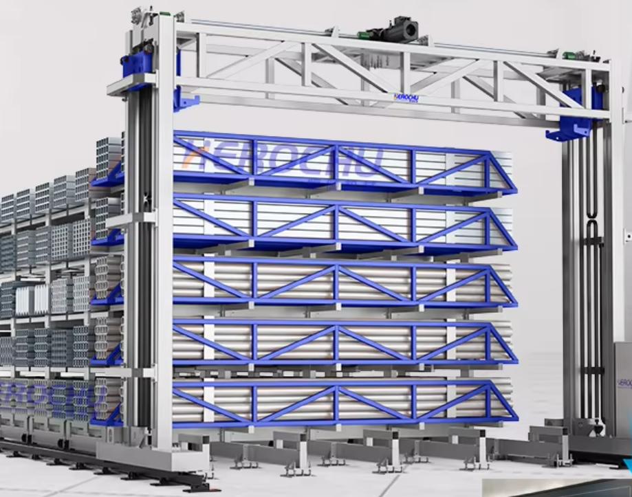 Automated Pipe and Metal Bar Storage System – High-Density Vertical Solutions for Long Materials