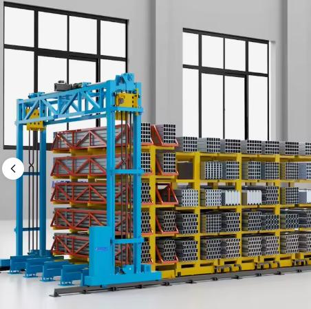 Automated Heavy Duty Steel Structure Gantry Type Material Storage Warehouse Racking System