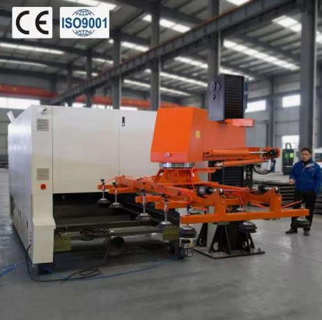 Fully Automatic Laser Loading Machine with Servo Control