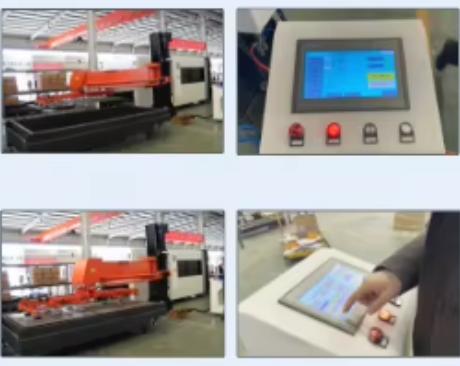 Fully Automatic Laser Loading Machine with Servo Control