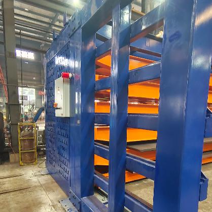 Electric Telescopic Heavy-Duty Rack for Sheet Metal Storage