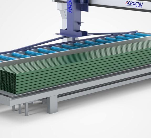 Steel Pipe Unloading & Palletizing Machine | Automatic Stacking for Tube Mills