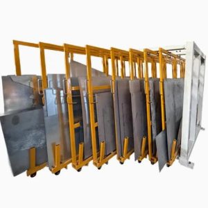 Manual Vertical Sheet Surplus Storage Rack for Industrial Material Management