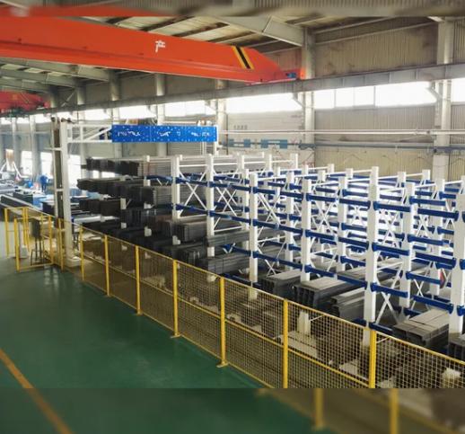 Intelligent Heavy-Duty Gantry Storage System for Metal Pipe Organization