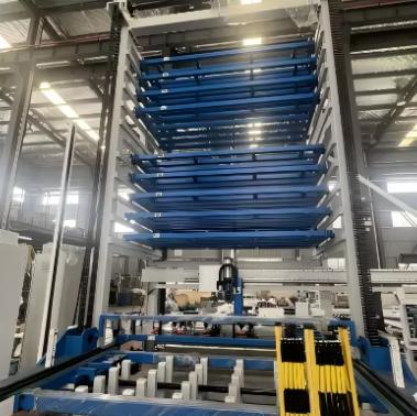 Fully Automated Vertical Aluminum Plates Storage System for Precision Material Handling
