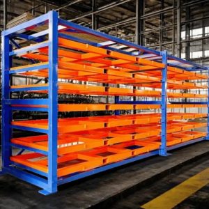 Industrial Forklift Frame Rack — Stacking Sheet Metal Materials by Herochu