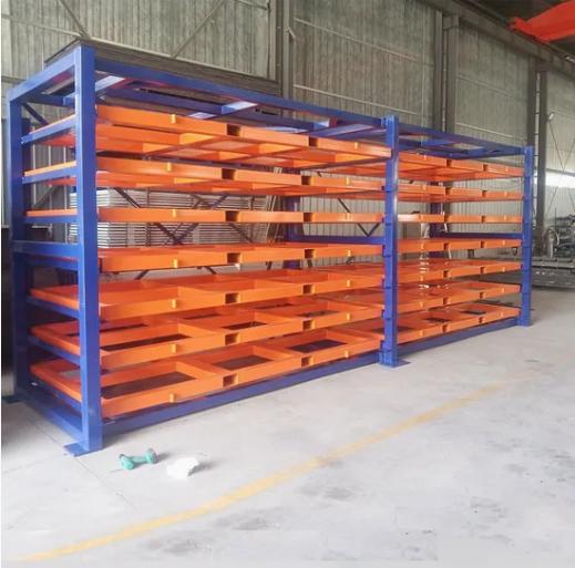 Industrial Forklift Frame Rack — Stacking Sheet Metal Materials by Herochu