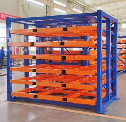 Industrial Forklift Frame Rack — Stacking Sheet Metal Materials by Herochu