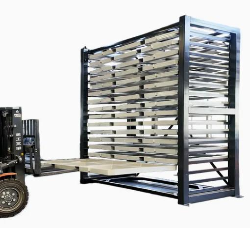 Removable Arm Forklift Rack — Quick Plate Loading & Unloading by Herochu