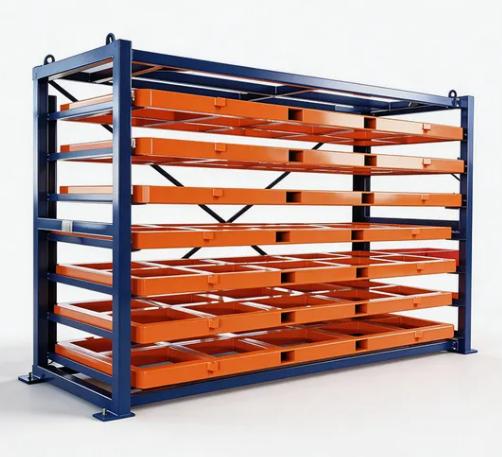 Removable Arm Forklift Rack — Quick Plate Loading & Unloading by Herochu