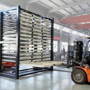 Removable Arm Forklift Rack — Quick Plate Loading & Unloading by Herochu