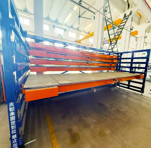 Manual Heavy Metal Sheets Racking Systems & Material Storage