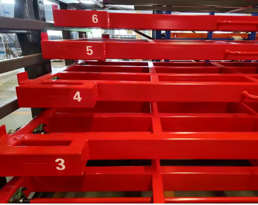 Manual Pull Out Sheet Metal Rack for Sheet Metal Fabrication Workflow