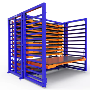 Electric Heavy-Duty Metal Plate Rack