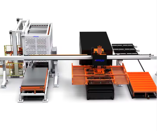 Sheet Metal Gantry Robotic Arm for Laser Cutting Machines