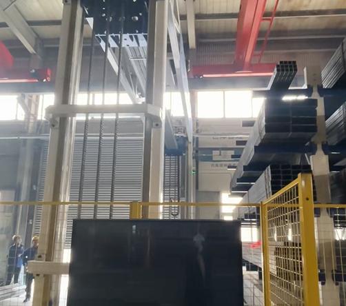 Smart Profile Material Library – Fully Automated Warehouse for Steel Bars & Tubes