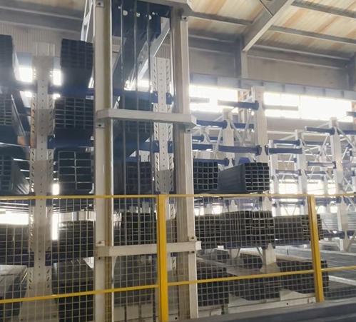Smart Profile Material Library – Fully Automated Warehouse for Steel Bars & Tubes