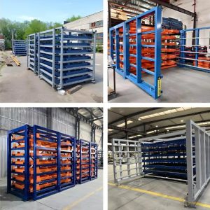 Heavy-Duty Electric Telescopic Sheet Metal Rack