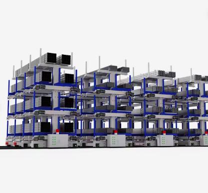 Rail-Mounted Cantilever Pipe Rack Systems for High-Density Storage