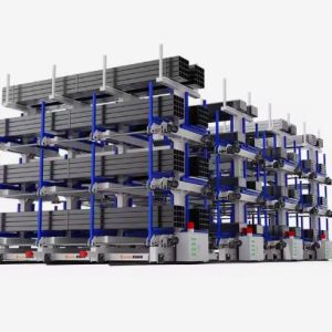 Rail-Mounted Cantilever Pipe Rack Systems for High-Density Storage
