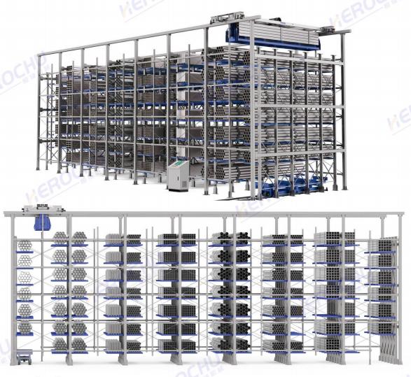 Heavy Duty Automatic Pipe Storage Warehouse (ASRS)