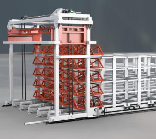 Automated Long Goods Storage System for Pipes & Profiles