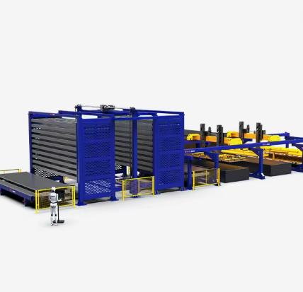 Automated Storage & Retrieval Systems for Laser Cutting Machines | Sheet Metal Storage Solutions for Uninterrupted Production