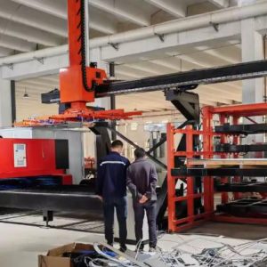 Automated Gantry Loading System for Efficient Panel Handling