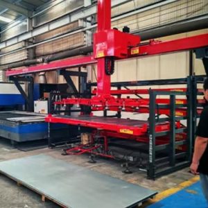 Motorized Heavy-Duty Sheet Metal Rack: High-Capacity Storage Solution for Industrial Facilities