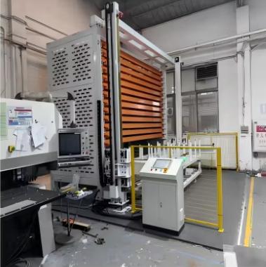 Smart Warehouse Solutions for Sheet Metal Storage from Rack to Laser