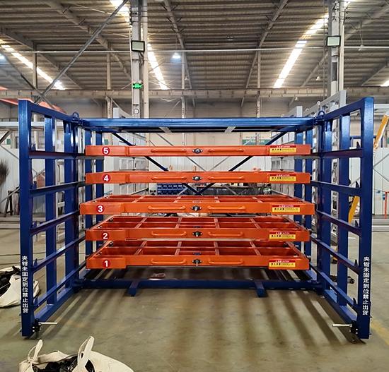 Manual Heavy Metal Sheets Racking Systems & Material Storage