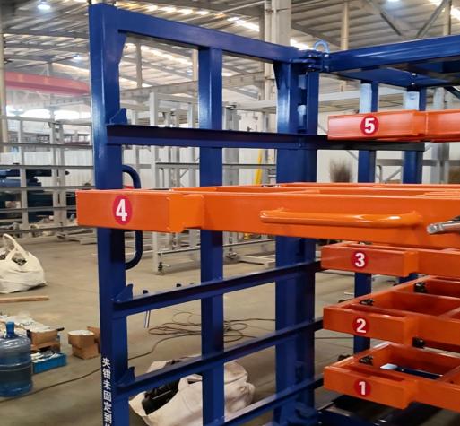 Heavy-Duty Drawer Storage for Steel Plates with 5-Ton Capacity