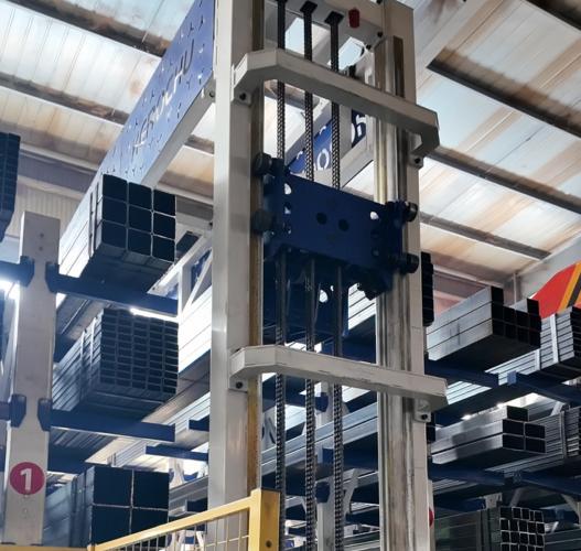 High-Density & Intelligent Automated Storage Solutions for Long Materials (Pipes, Tubes, and Profiles)