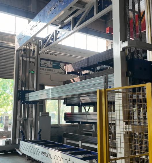 High-Density & Intelligent Automated Storage Solutions for Long Materials (Pipes, Tubes, and Profiles)