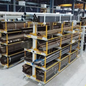 Customizable Steel Pipe Metal Profile Long Racking – Heavy-Duty Warehouse Storage