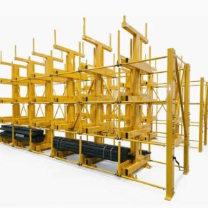 Stainless Steel Pipe Storage Rack – Heavy-Duty Warehouse Storage Rack for Tubing