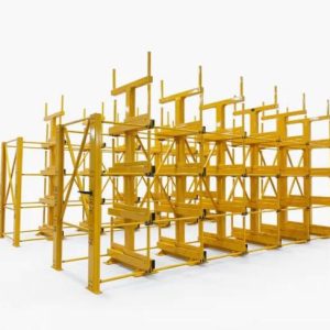 Stainless Steel Pipe Storage Rack – Heavy-Duty Warehouse Storage Rack for Tubing