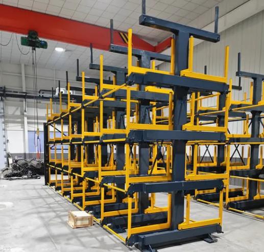 Heavy Duty Cantilever Racking System for Steel Pipe Storage: Efficient Industrial Storage Solution