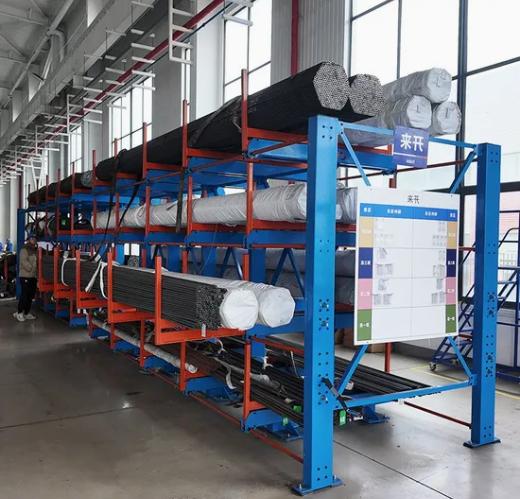 Heavy Duty Cantilever Racking System for Steel Pipe Storage: Efficient Industrial Storage Solution