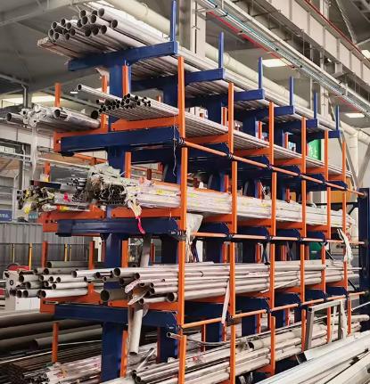 Heavy Duty Cantilever Racking System for Steel Pipe Storage: Efficient Industrial Storage Solution