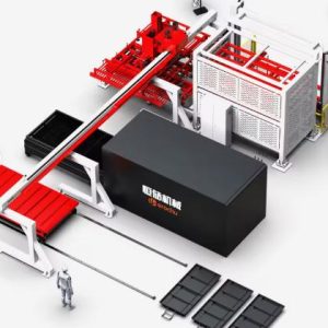 Automated Vertical Sheet Storage Tower & Loading System for Fiber Laser Cutters