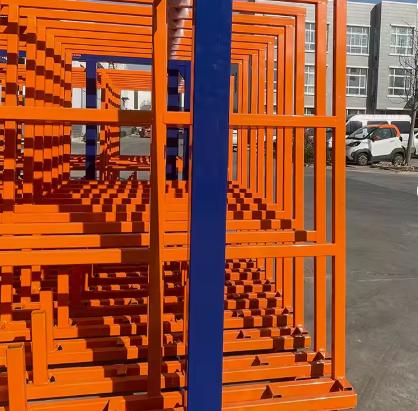 Heavy-Duty Vertical Pull-Out Rack with Multi-Layer Shelves