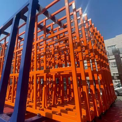Heavy-Duty Vertical Pull-Out Rack with Multi-Layer Shelves