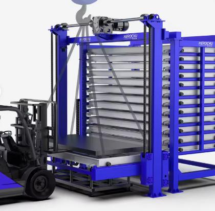 Automated Sheet Metal Storage Doubles Efficiency in Fabrication Shops