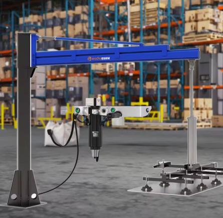 Crane Vacuum Lifter for Sheet Metal Material Handling
